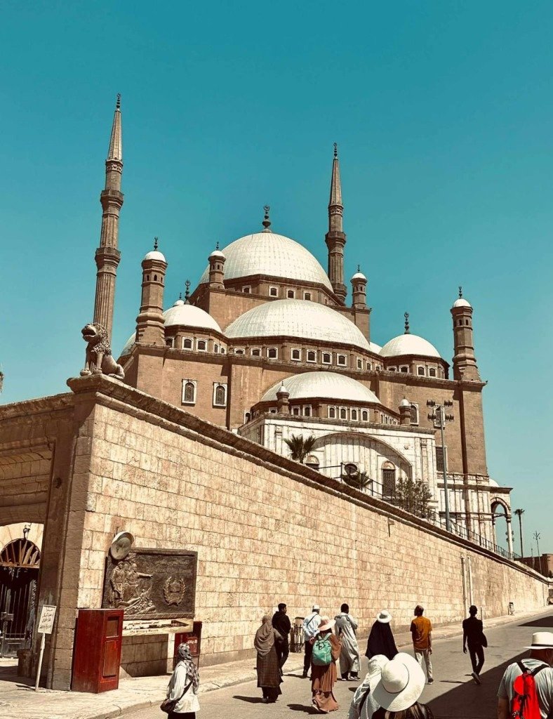 Die prächtige Muhammad-Ali-Moschee in der Zitadelle von Kairo